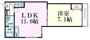 フジパレス兵庫の物件間取画像